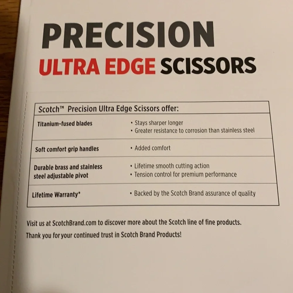 Scotch Precision Ultra Edged Scissors - Picture 11 of 12